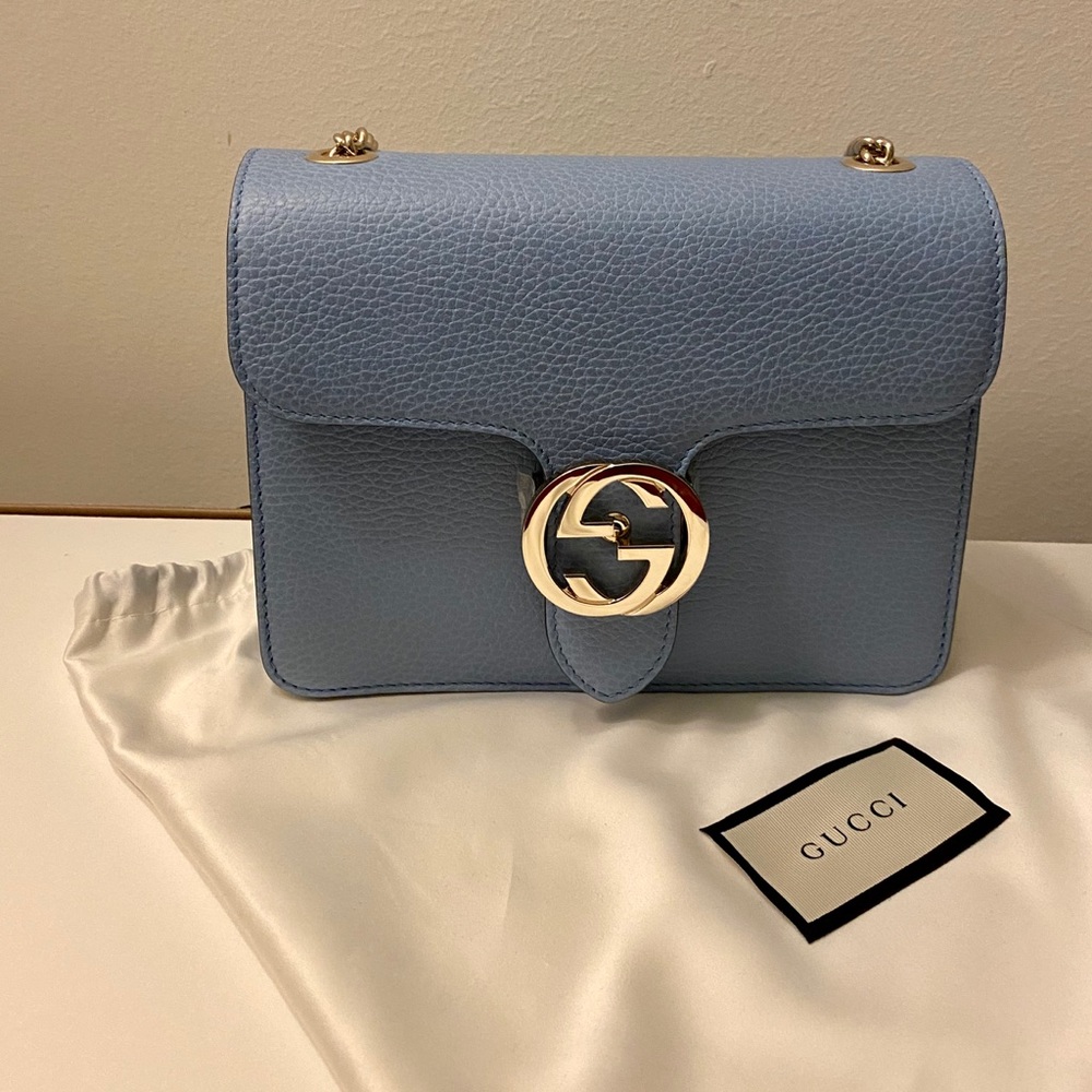 NWT Gucci GG Interlocking Shoulder Bag. - Picture 1 of 7